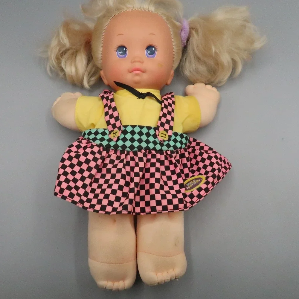 Vintage 1989 Mattel Magic‎ Nursery Blonde Hair Baby Doll Potty Training